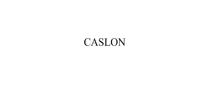 Caslon
